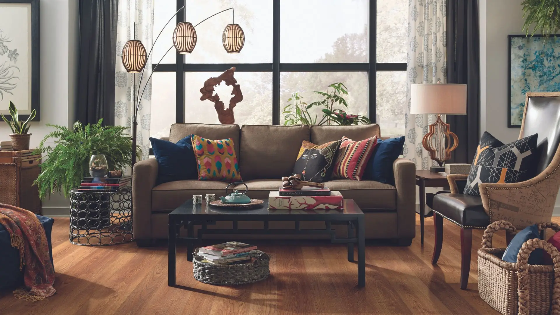 Hardwood Flooring in living room